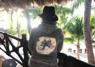 Danielle Genzoli's Traveling Tennies in Mexico City, Cancun, Isla Holbox