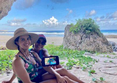 Danielle Genzoli's Traveling Tennies in Saipan, Mariana Islands