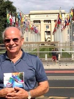 Danielle Genzoli's Traveling Tennies in United Nations Geneva, Switzerland