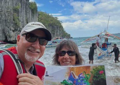 Danielle's Gift - Traveling Tennies - Steve and Karen, Philippines