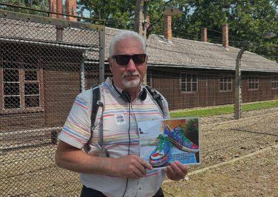 Danielle's Gift - Traveling Tennies - Auschwitz, Poland